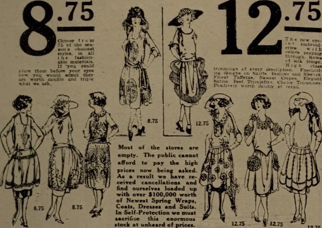 An illustration from The art appeal in display advertising, 1921, leaf 72
