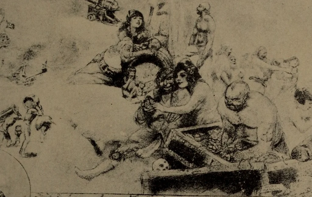 An illustration from The art appeal in display advertising, 1921, leaf 88