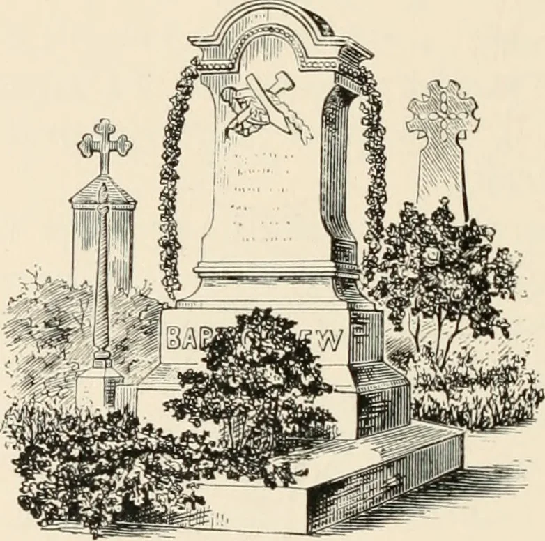 An illustration from Art and artists in Connecticut, 1879, leaf 149