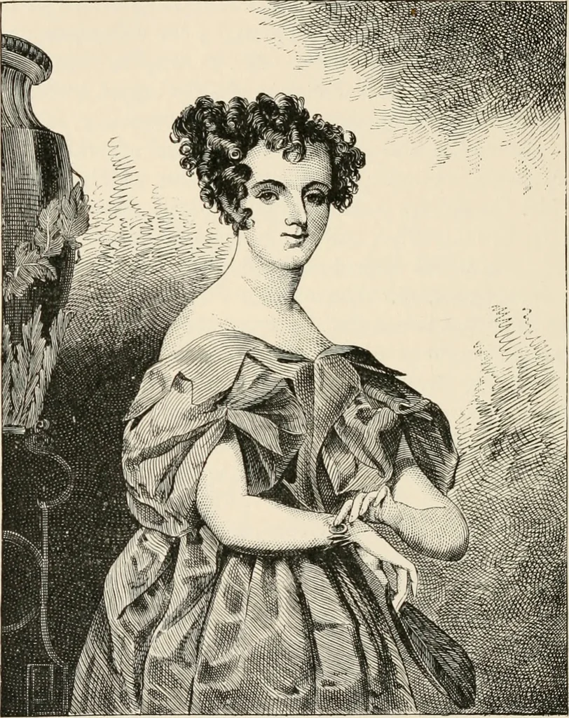 An illustration from Art and artists in Connecticut, 1879, leaf 93