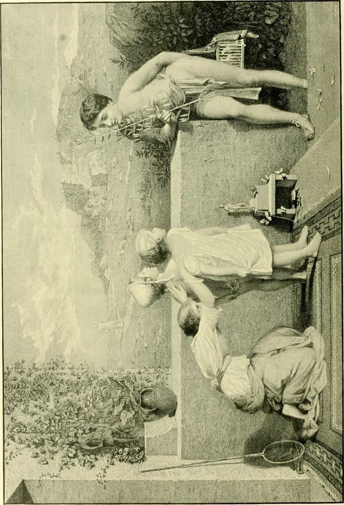 An illustration from Art and artists of our time, 1888, leaf 117