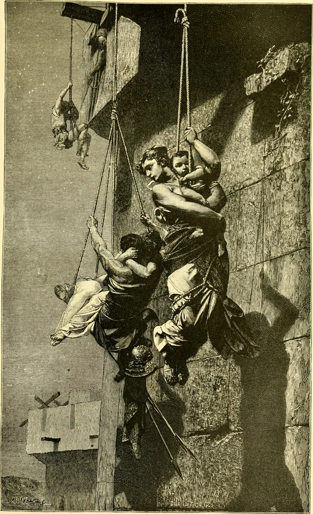 An illustration from Art and artists of our time, 1888, leaf 124