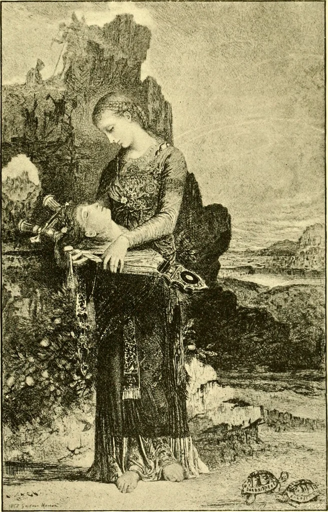 An illustration from Art and artists of our time, 1888, leaf 128