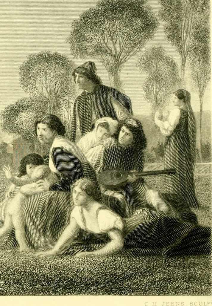 An illustration from Art and artists of our time, 1888, leaf 137