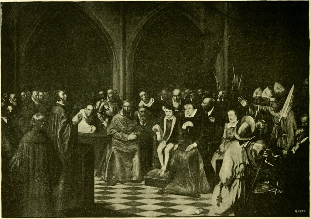 An illustration from Art and artists of our time, 1888, leaf 155
