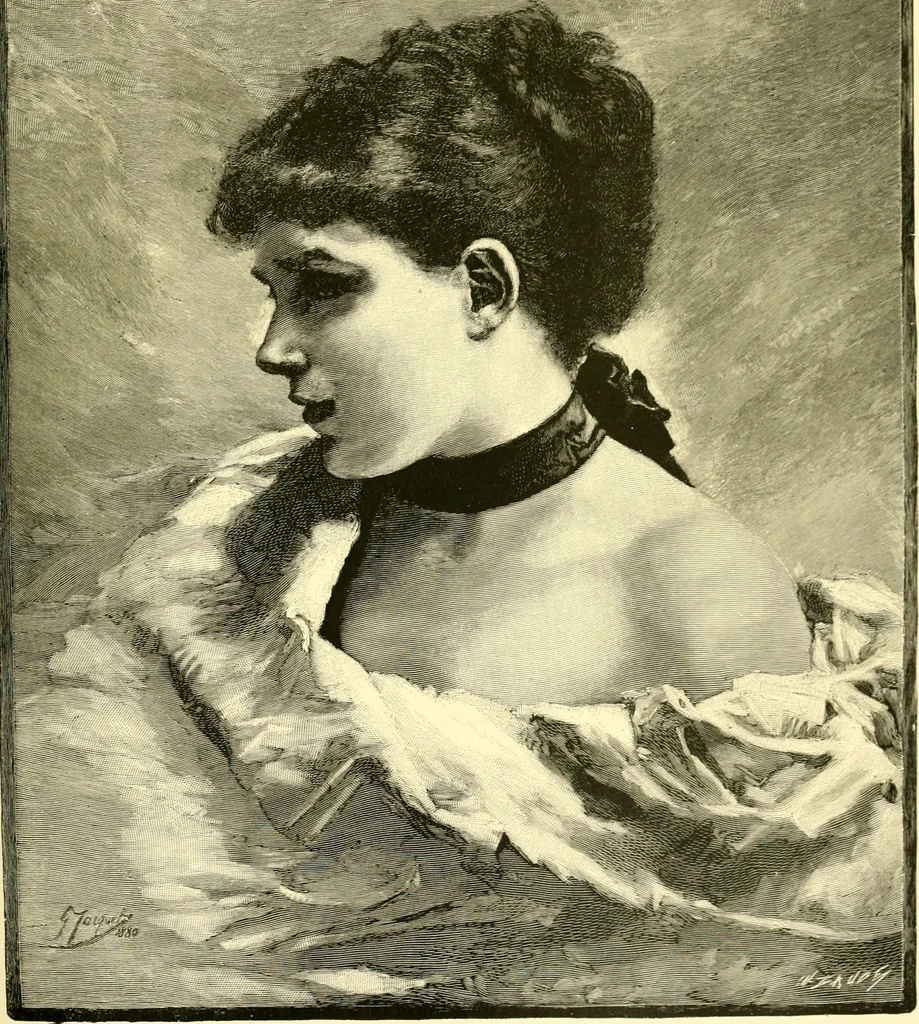 An illustration from Art and artists of our time, 1888, leaf 200