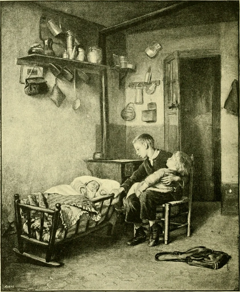 An illustration from Art and artists of our time, 1888, leaf 203