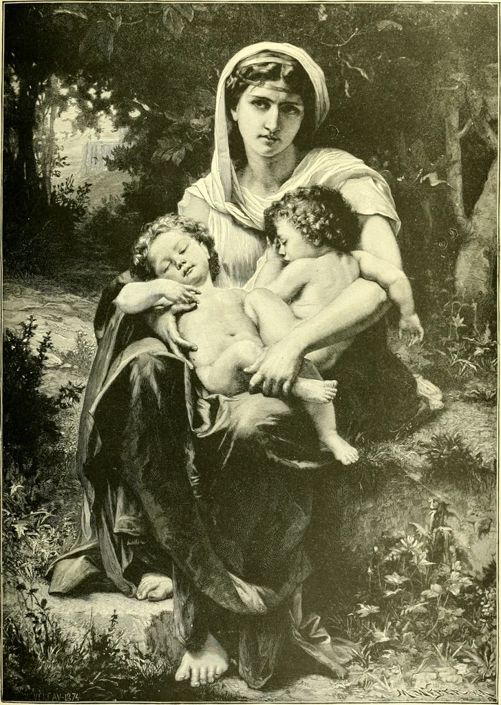 An illustration from Art and artists of our time, 1888, leaf 218