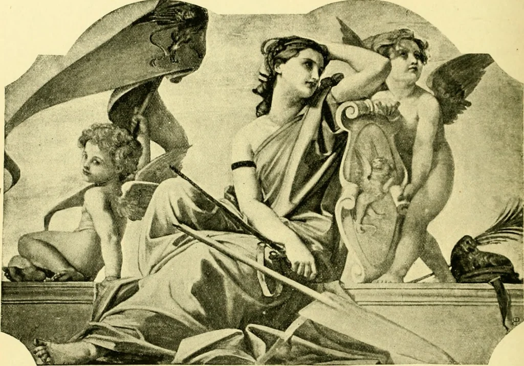 An illustration from Art and artists of our time, 1888, leaf 231
