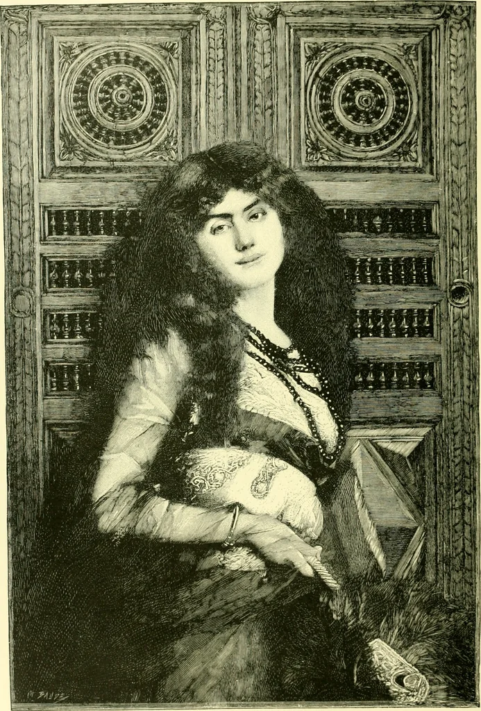 An illustration from Art and artists of our time, 1888, leaf 241