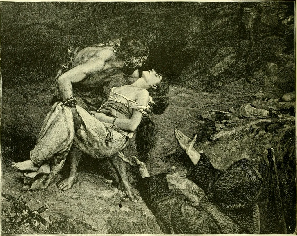 An illustration from Art and artists of our time, 1888, leaf 243