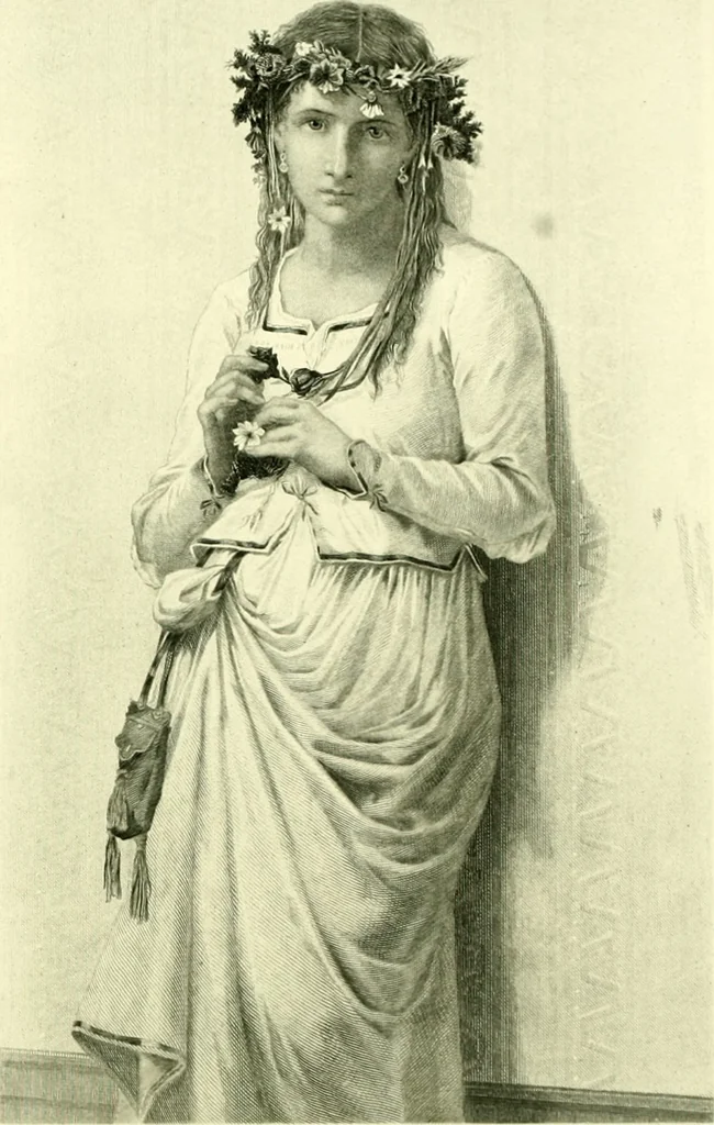 An illustration from Art and artists of our time, 1888, leaf 249