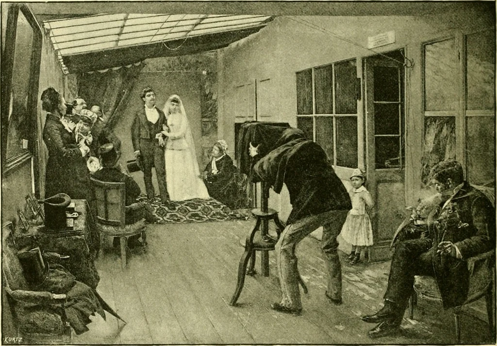 An illustration from Art and artists of our time, 1888, leaf 265