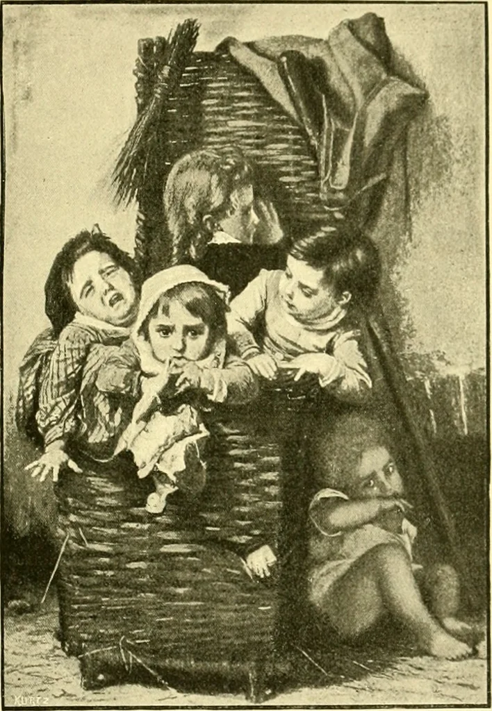 An illustration from Art and artists of our time, 1888, leaf 270