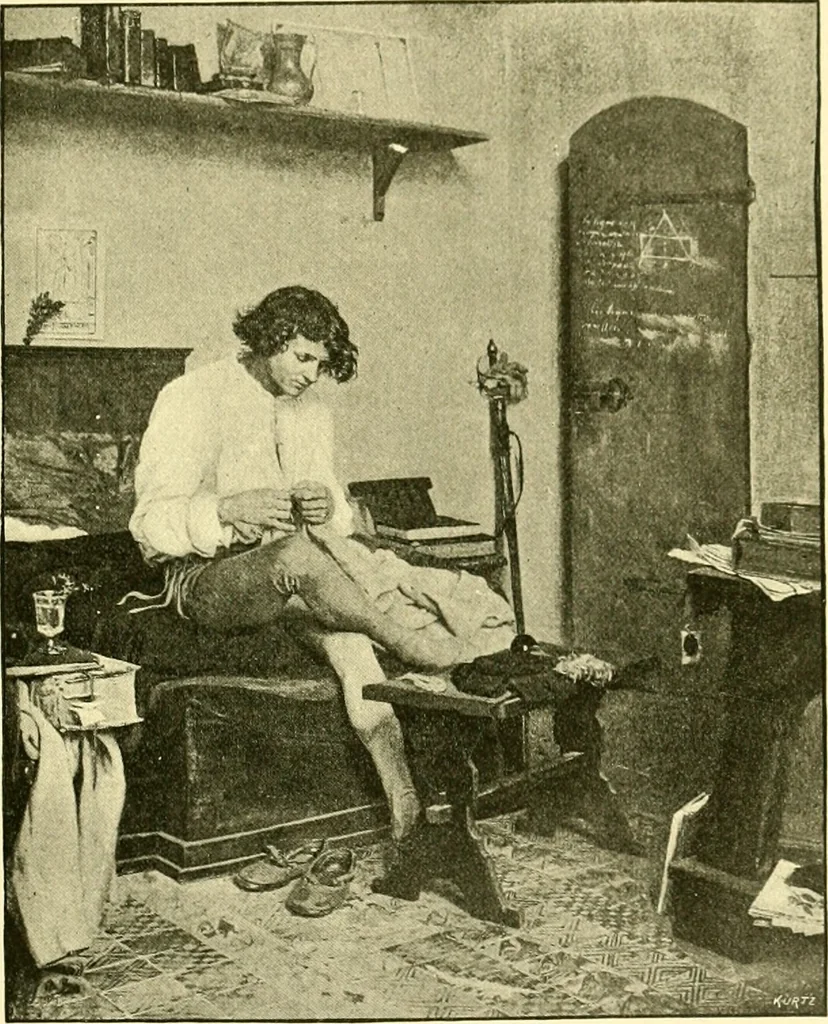 An illustration from Art and artists of our time, 1888, leaf 278