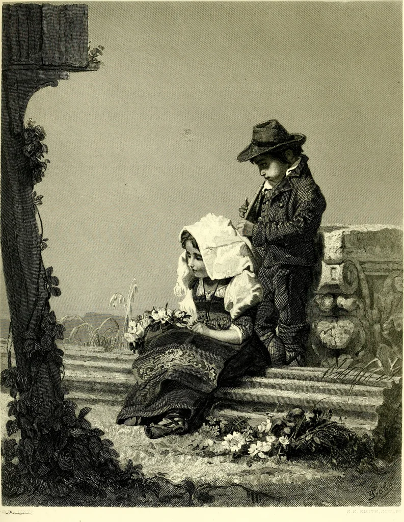 An illustration from Art and artists of our time, 1888, leaf 290