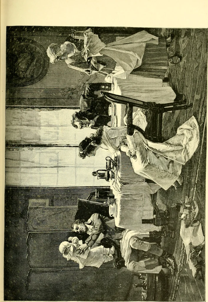An illustration from Art and artists of our time, 1888, leaf 308