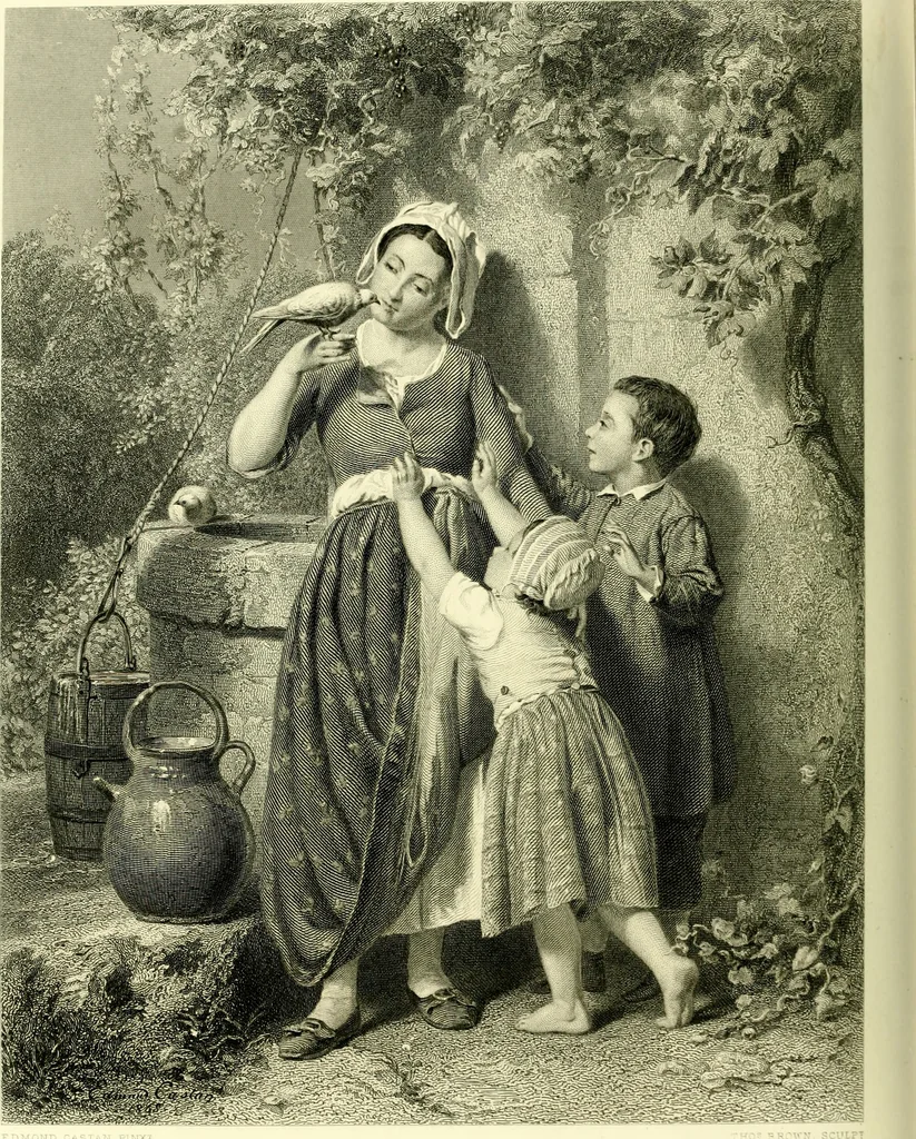 An illustration from Art and artists of our time, 1888, leaf 317