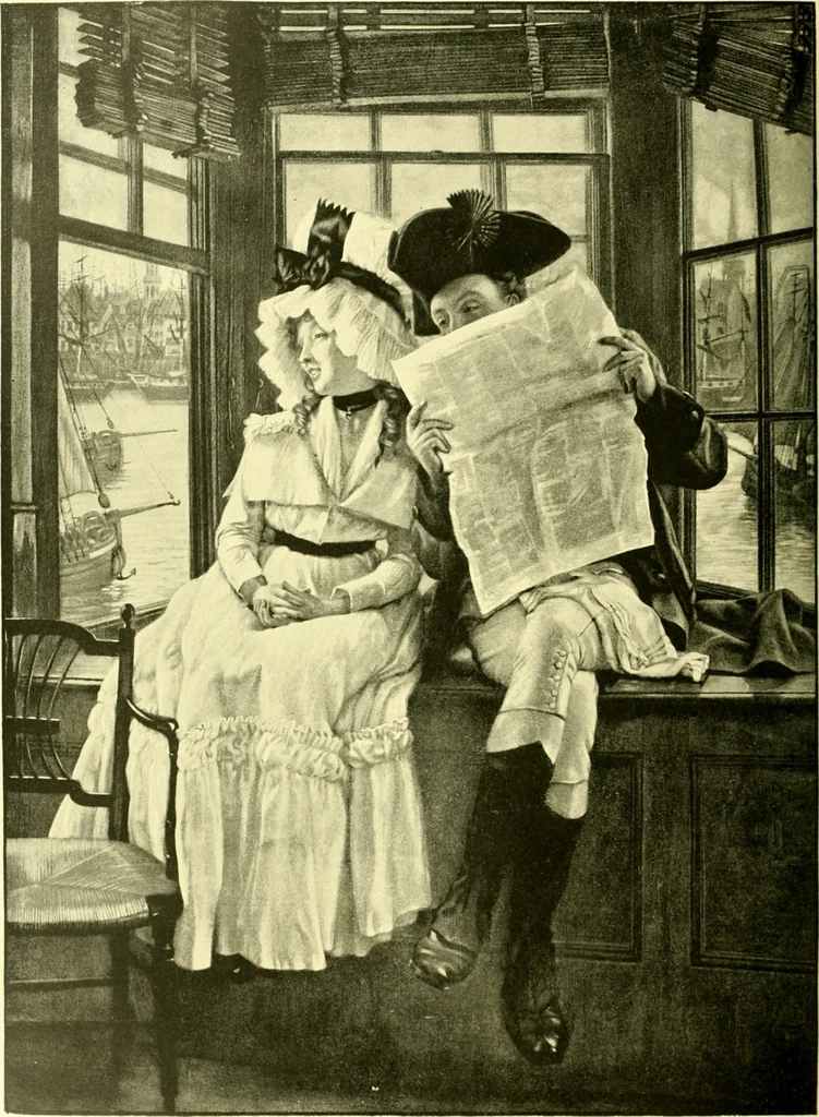 An illustration from Art and artists of our time, 1888, leaf 327
