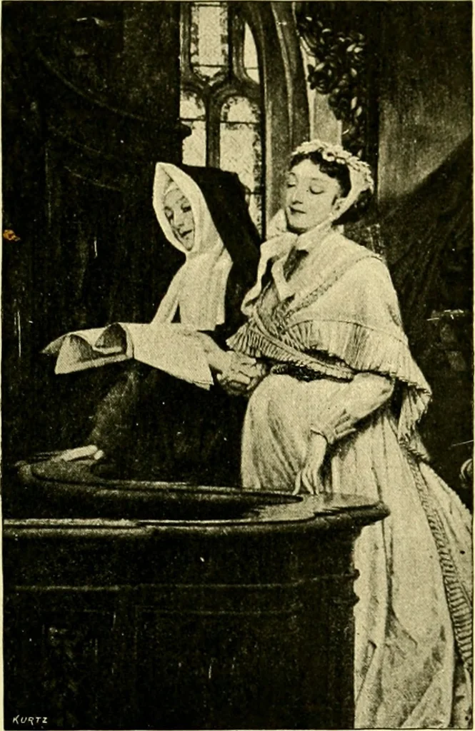 An illustration from Art and artists of our time, 1888, leaf 328