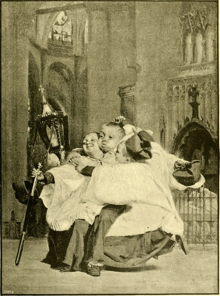 An illustration from Art and artists of our time, 1888, leaf 336