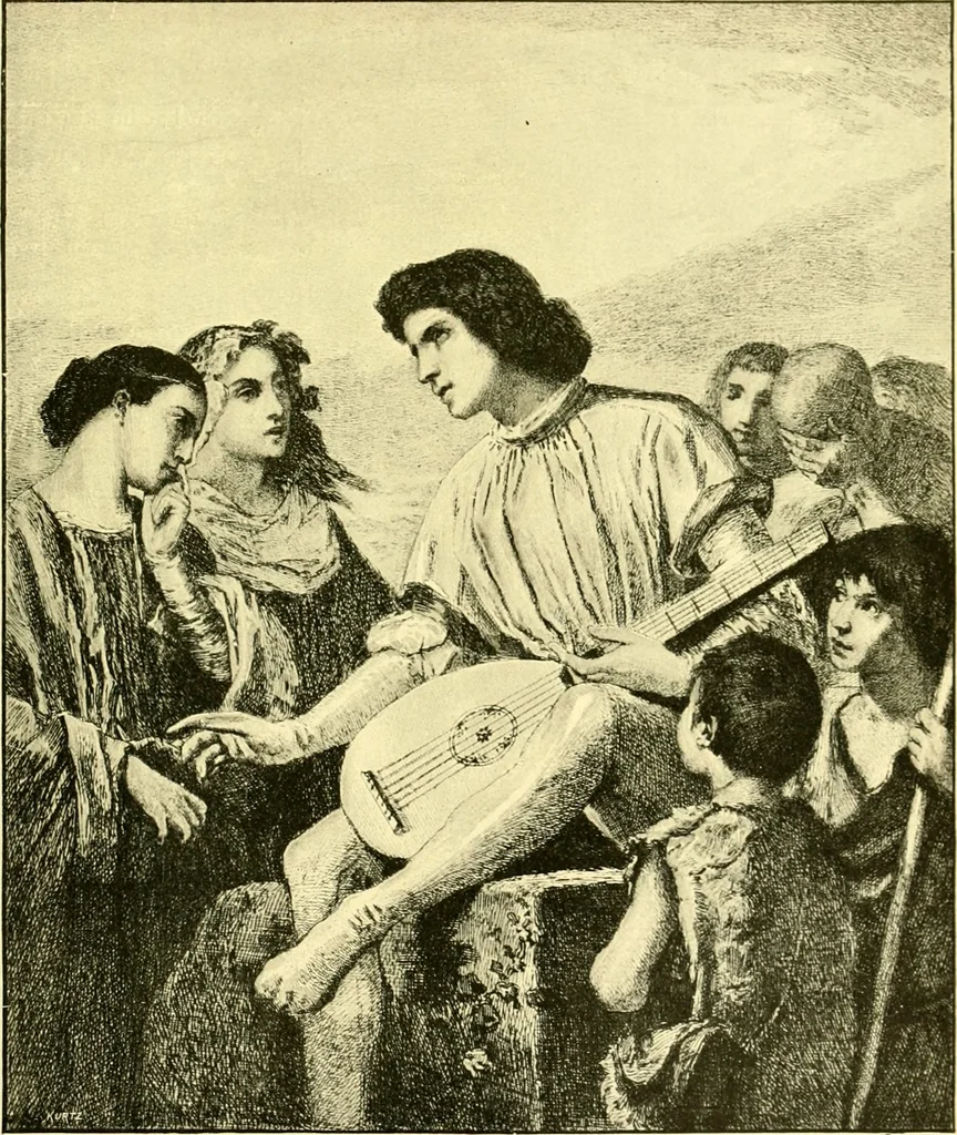 An illustration from Art and artists of our time, 1888, leaf 370