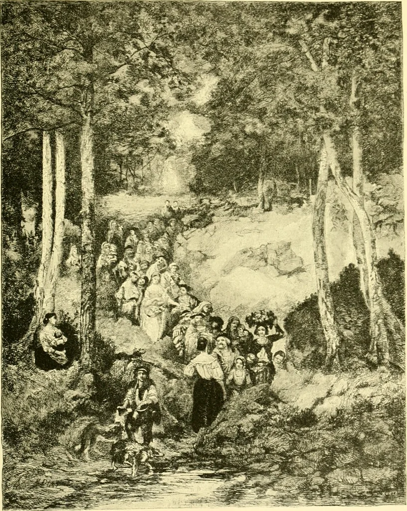 An illustration from Art and artists of our time, 1888, leaf 408