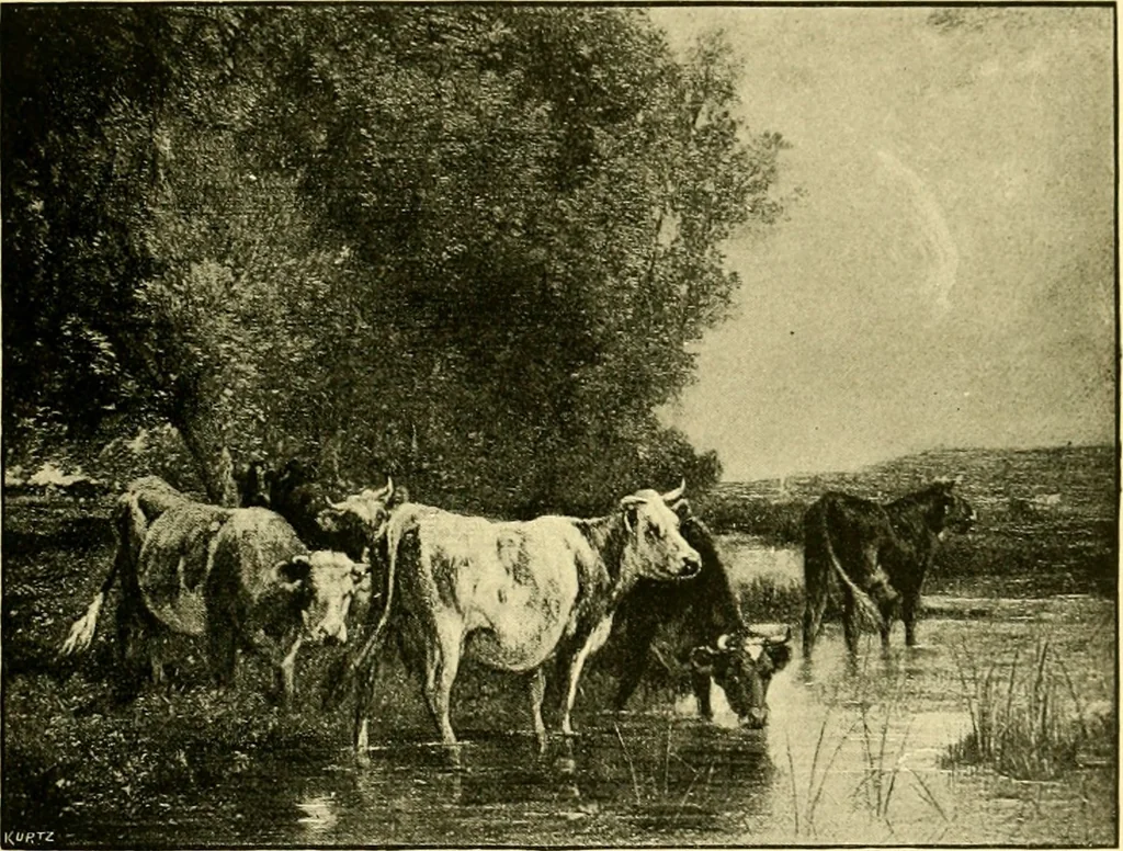 An illustration from Art and artists of our time, 1888, leaf 420