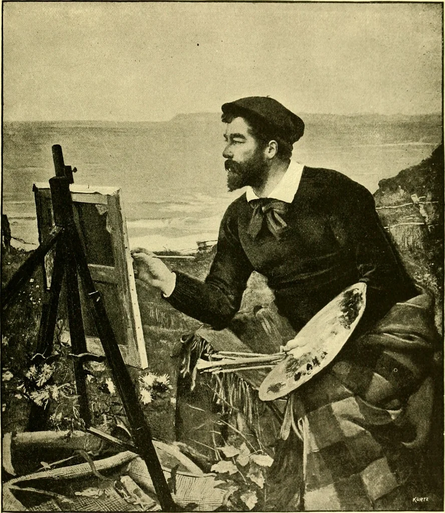 An illustration from Art and artists of our time, 1888, leaf 426