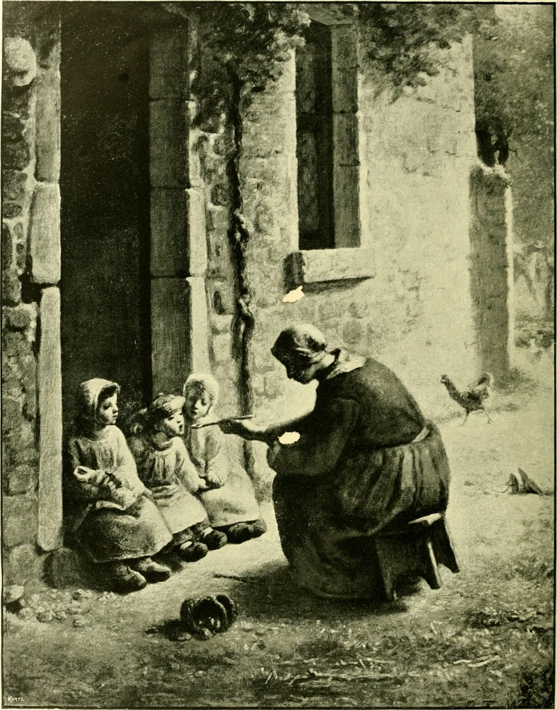 An illustration from Art and artists of our time, 1888, leaf 443