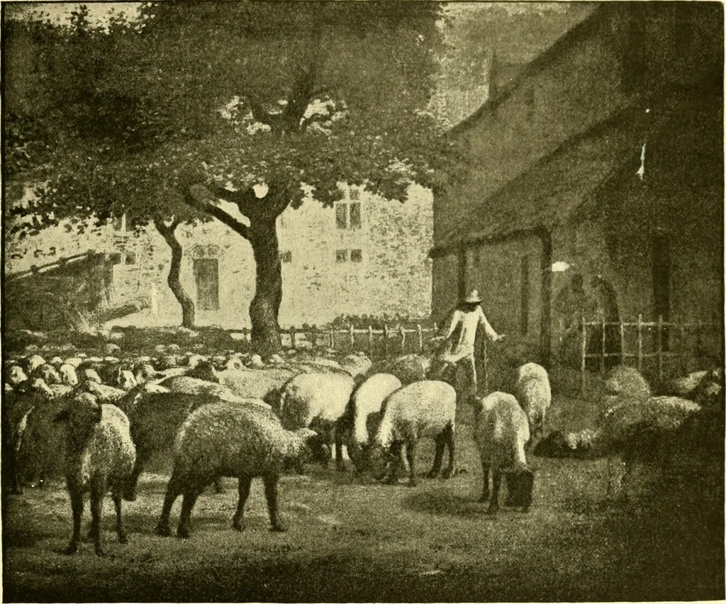 An illustration from Art and artists of our time, 1888, leaf 450