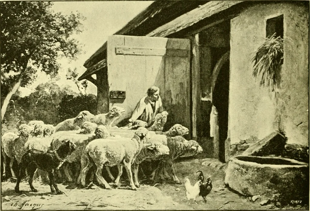 An illustration from Art and artists of our time, 1888, leaf 453