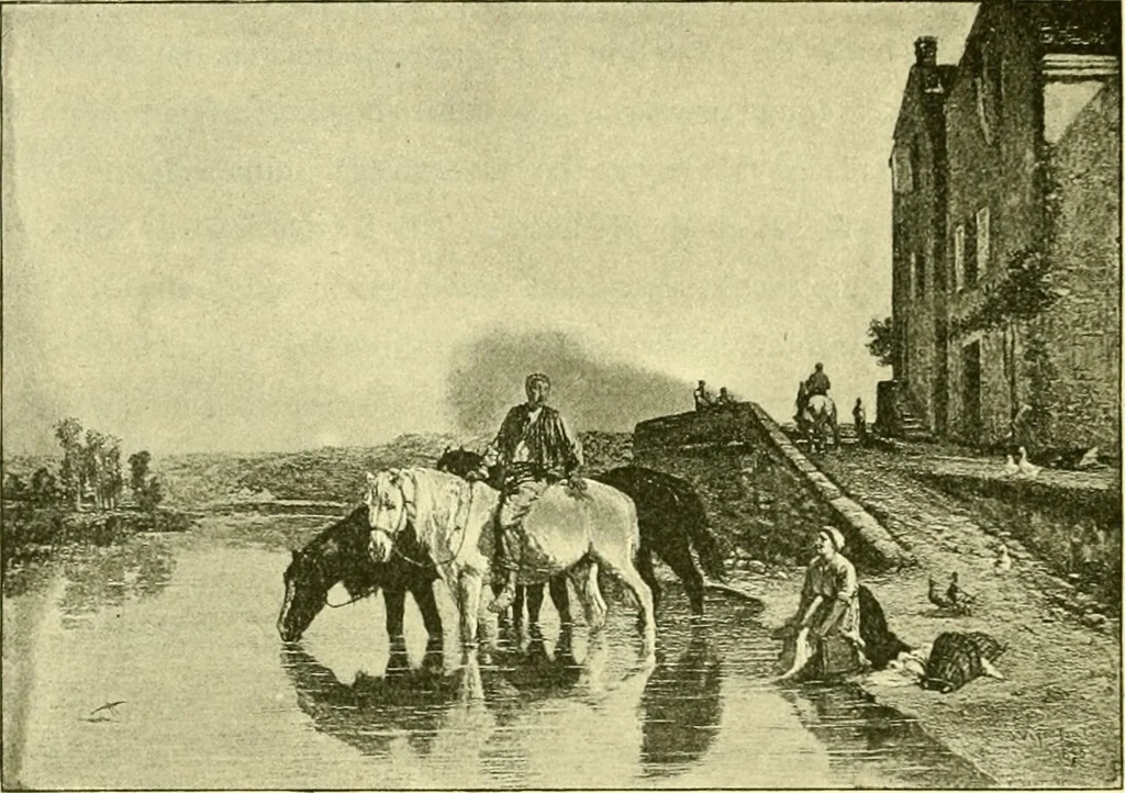 An illustration from Art and artists of our time, 1888, leaf 463