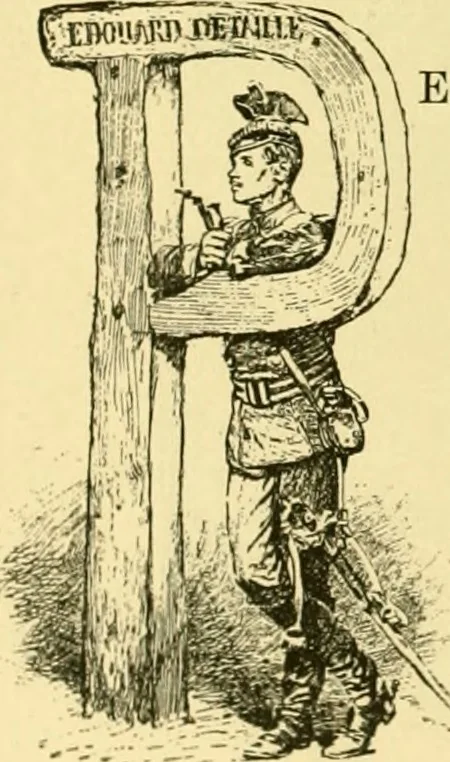 An illustration from Art and artists of our time, 1888, leaf 487