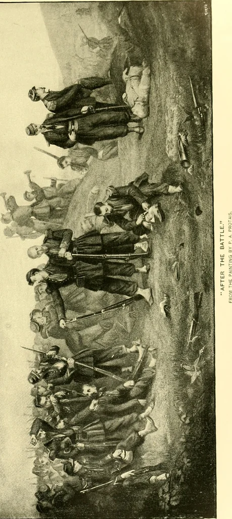 An illustration from Art and artists of our time, 1888, leaf 488
