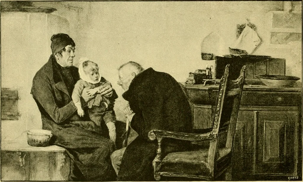 An illustration from Art and artists of our time, 1888, leaf 499