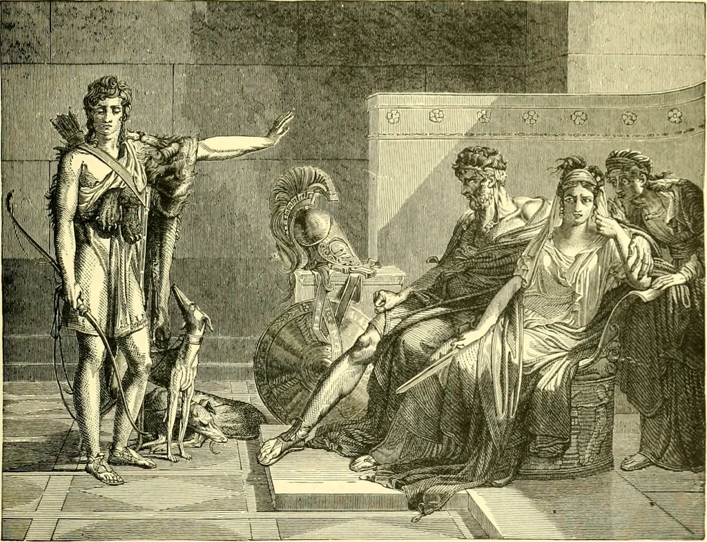 An illustration from Art and artists of our time, 1888, leaf 58