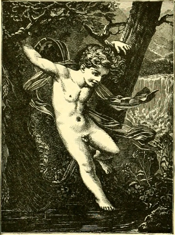 An illustration from Art and artists of our time, 1888, leaf 64