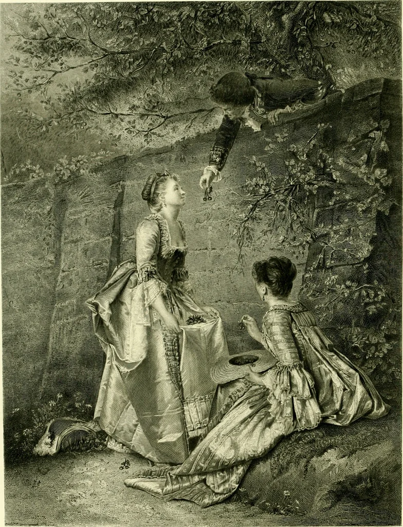 An illustration from Art and artists of our time, 1888, leaf 9