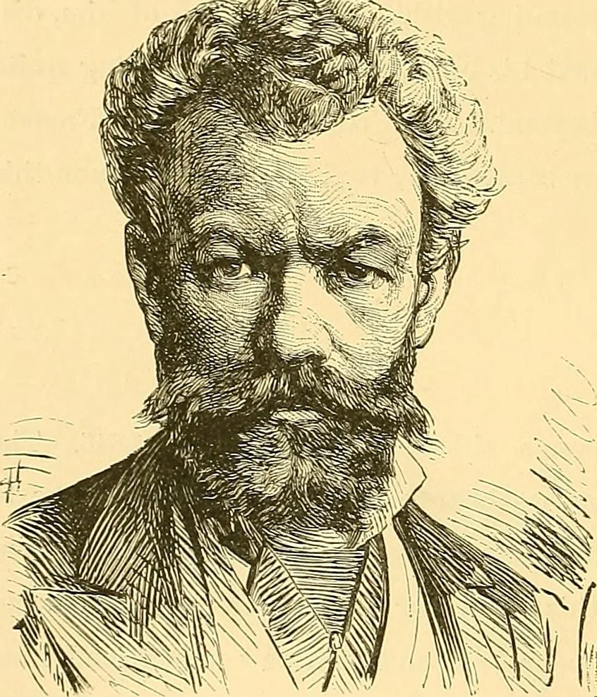 An illustration from Art and artists of our time, 1888, leaf 141