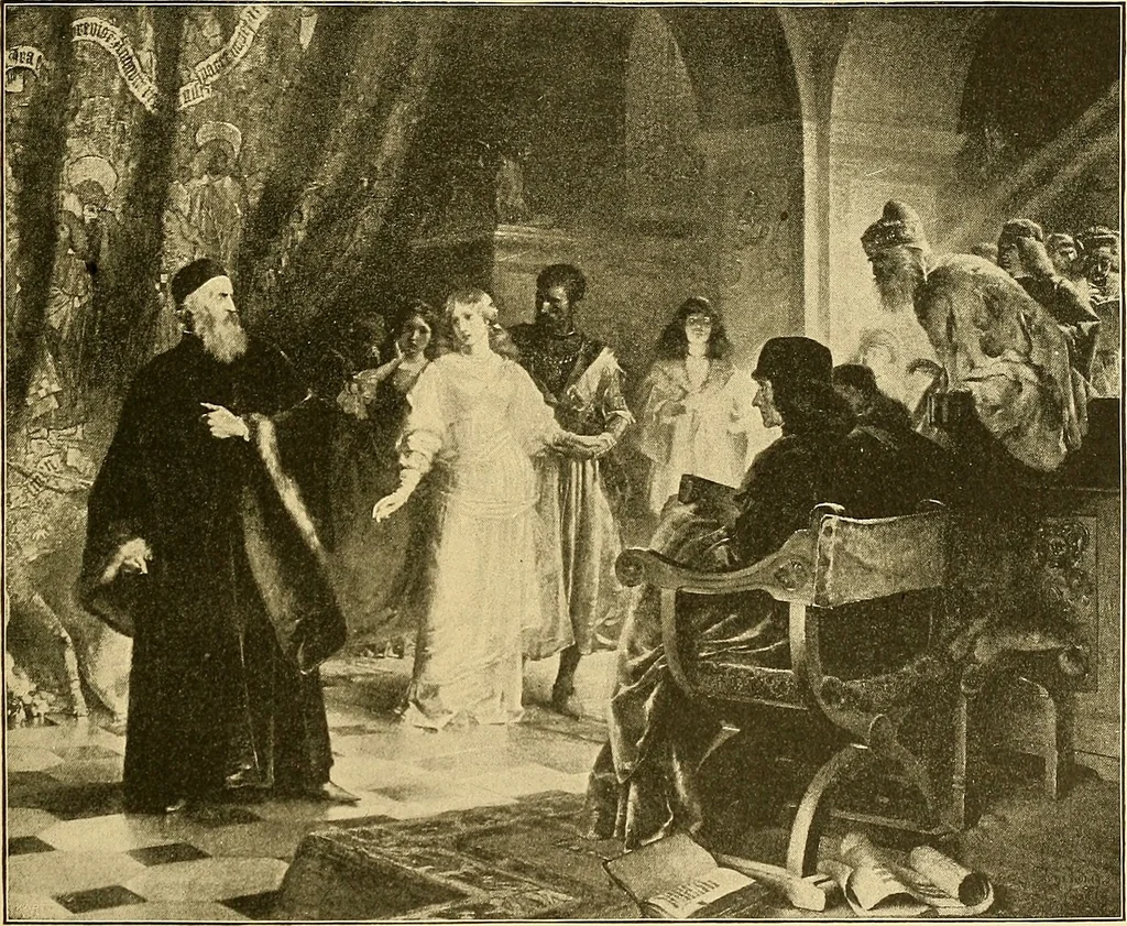 An illustration from Art and artists of our time, 1888, leaf 148