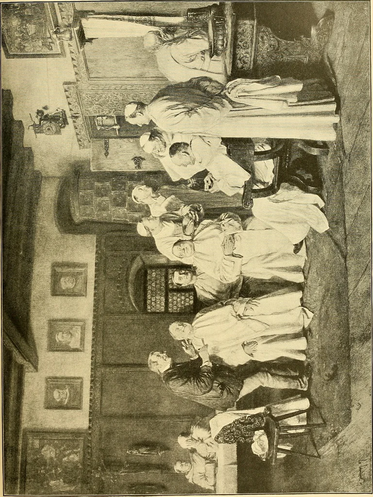 An illustration from Art and artists of our time, 1888, leaf 154