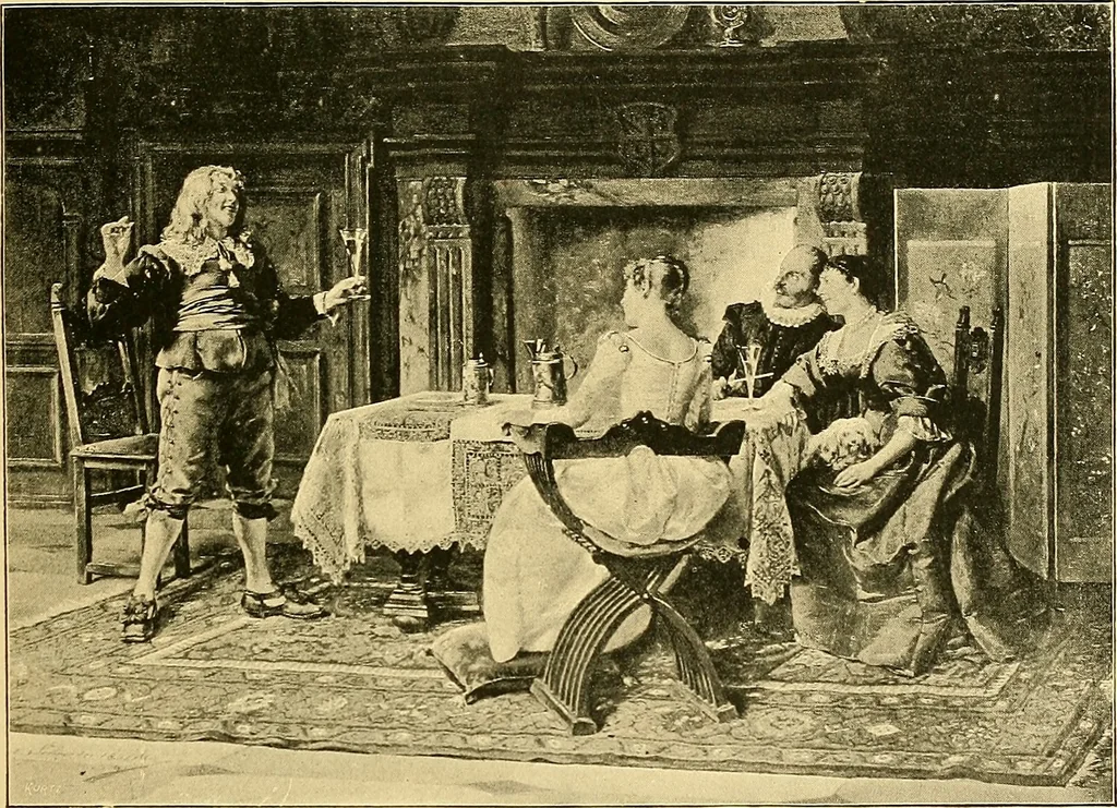 An illustration from Art and artists of our time, 1888, leaf 158