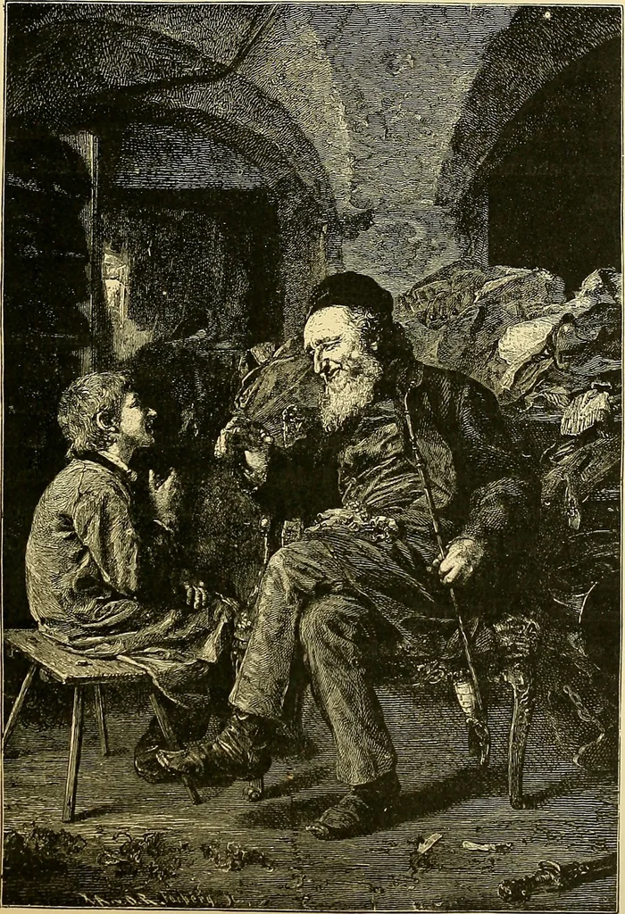 An illustration from Art and artists of our time, 1888, leaf 174