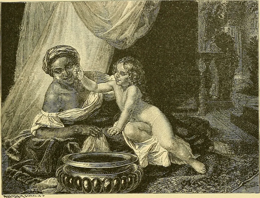 An illustration from Art and artists of our time, 1888, leaf 240