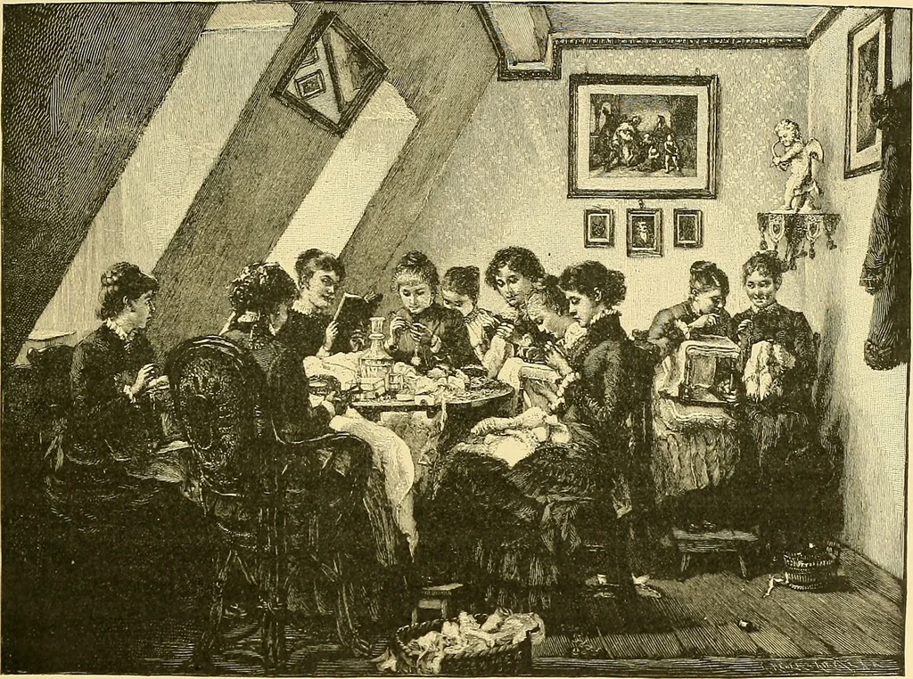 An illustration from Art and artists of our time, 1888, leaf 242