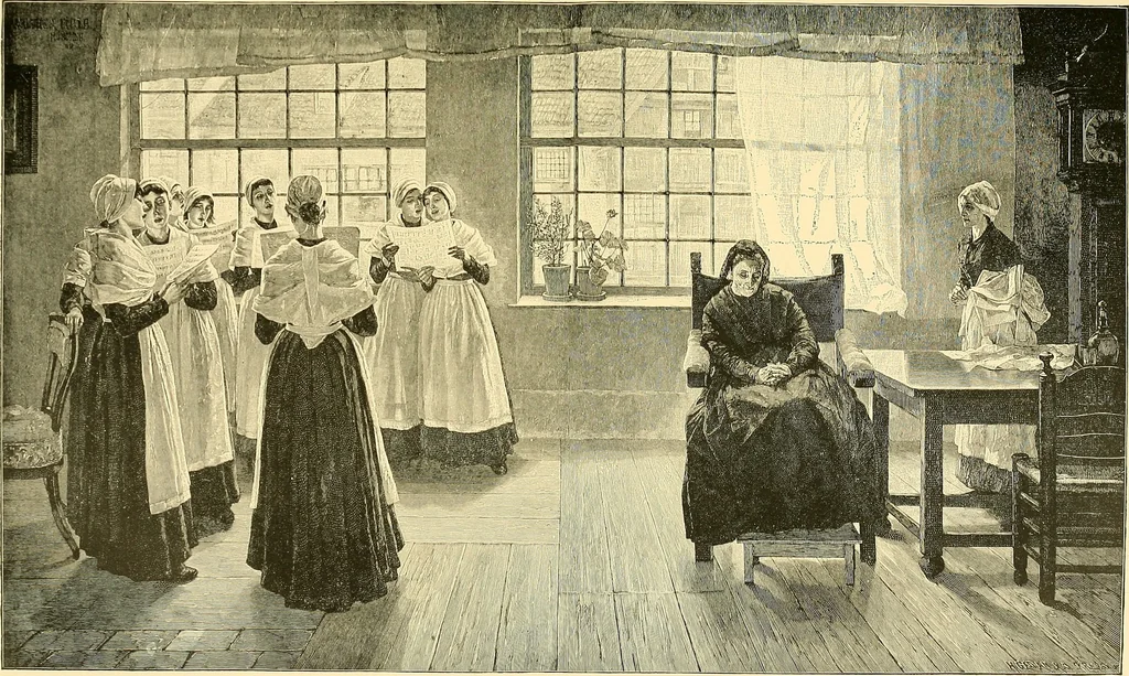 An illustration from Art and artists of our time, 1888, leaf 250