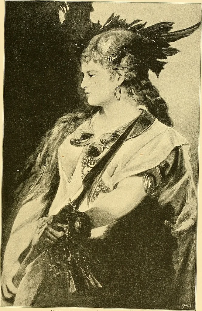 An illustration from Art and artists of our time, 1888, leaf 274