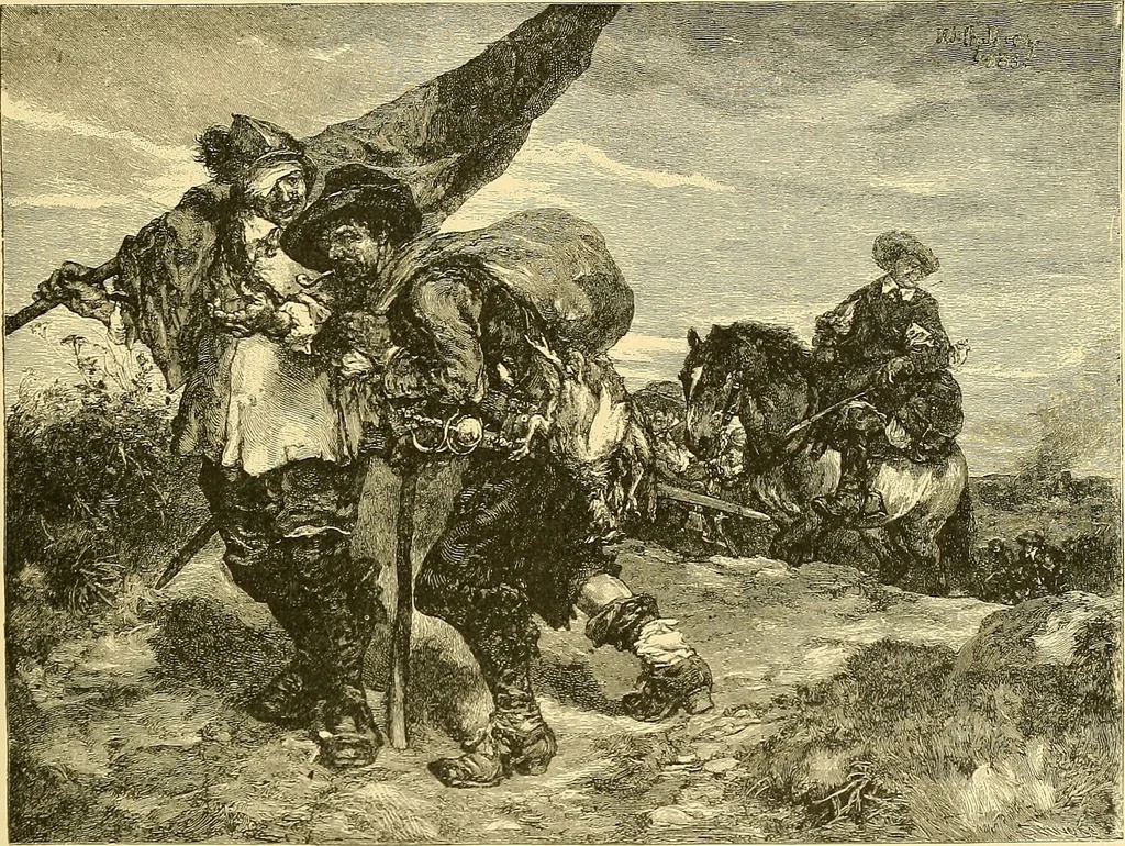 An illustration from Art and artists of our time, 1888, leaf 284