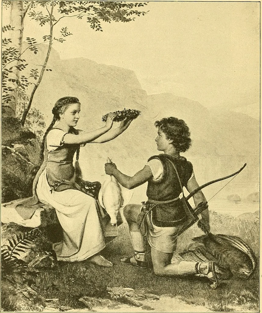 An illustration from Art and artists of our time, 1888, leaf 295